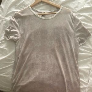 Pale Pink Snakeskin Pattern Top